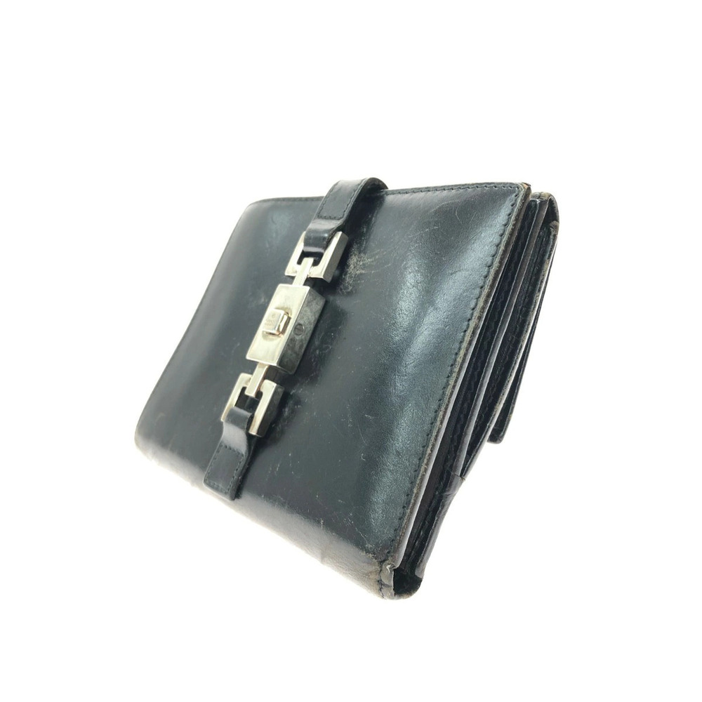 GUCCI Double Snap Bi fold Wallet Jackie Compact - Picture 3 of 9